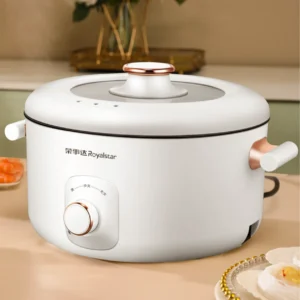 Royalstar Electric Hotpot 1200W Hotpot Pan Cooking Pot Cooker 5 L